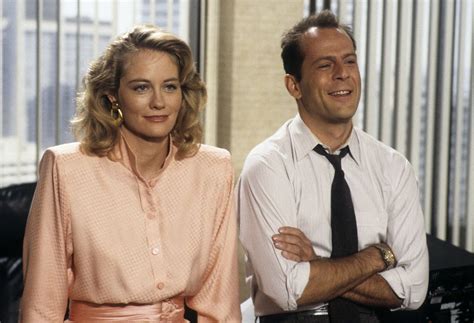 are bruce willis and cybill shepherd friends